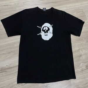 A Bathing Ape Stussy T-Shirt Bape Head Tee Fits Medium